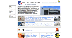 Desktop Screenshot of carrel-electrade.co.nz